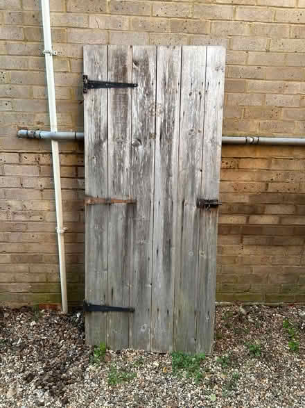 Photo of free Wooden shed door (Biggin Hill TN16) #1