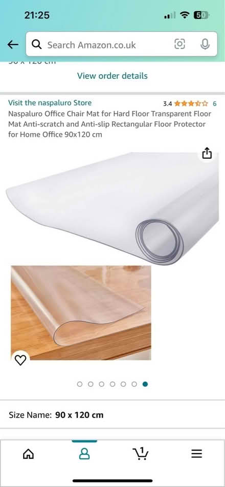 Photo of free Office floor protectors (Waterlooville PO7) #1