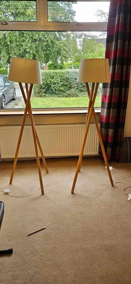 Photo of free Pair of lamps (Booterstown) #1