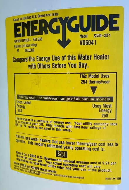 Photo of free 40G gas water heater (Near De Anza College) #4