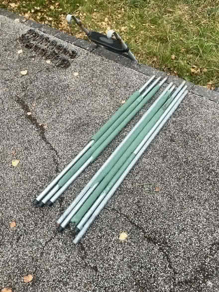 Photo of free Dismantled trampoline (North Road) #2