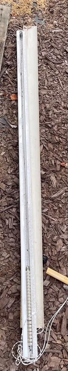Photo of free 6 ft vertical blind rail (Near De Anza College) #1