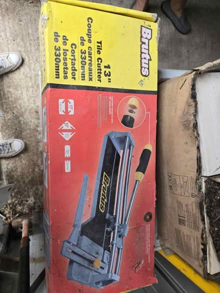 Photo of free Tile cutter (Ford end) #1