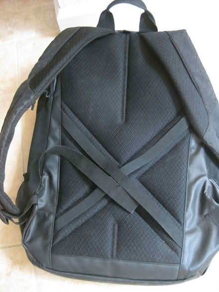 Photo of free black backpack, Maravai logo (Los Altos) #2