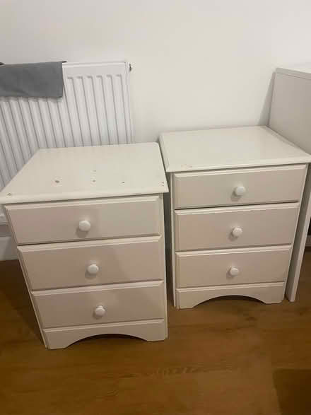 Photo of free x2 bedside tables (TW11) #1