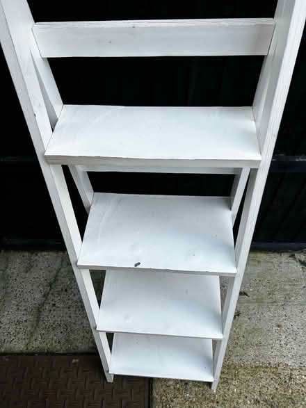 Photo of free White staircase shelves (SE26) #2