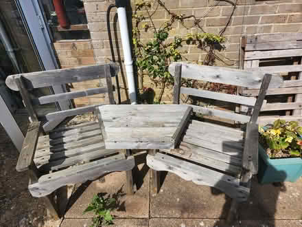 Photo of free Wooden Garden Furniture (Weymouth Preston) #1