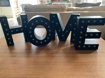 Photo of free HOME decorative letters (Northborough PE6) #1