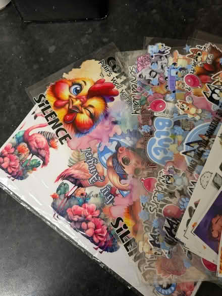 Photo of free UV dtf tumbler stickers (Warcop CA16) #1