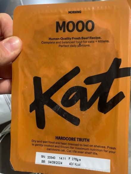 Photo of free A bag of wet cat’s food (SW6) #2