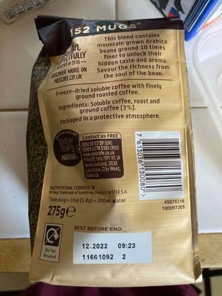 Photo of free Out of date Nescafe coffee (E5 UpperClapton) #1