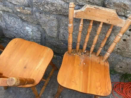 Photo of free Solid wood chairs (Pendeen TR19) #3