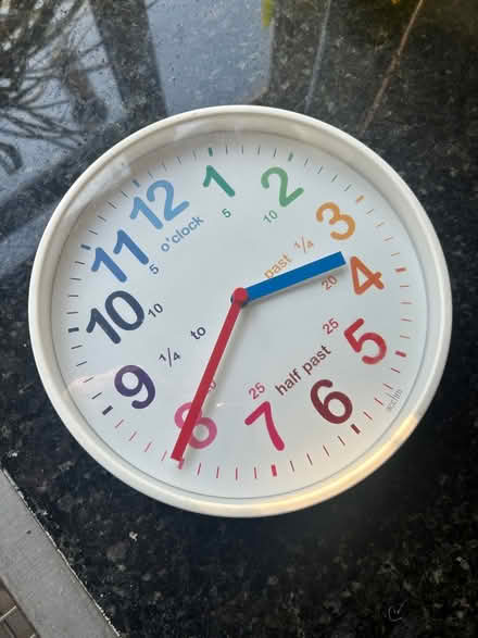Photo of free Children’s Wall clock (Upper Beeding) #1