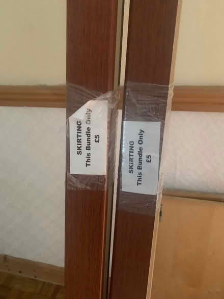 Photo of free Mahogany coloured skirting Board (Kennington OX1) #3
