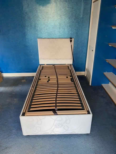Photo of free Remote control single bed. Good used condition. No mattress. (Morecambe LA4) #1