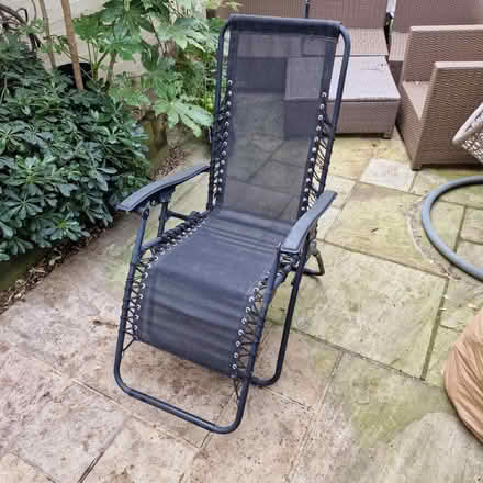 Photo of free Outdoor lounger chair (Royal Hill, Greenwich) #1