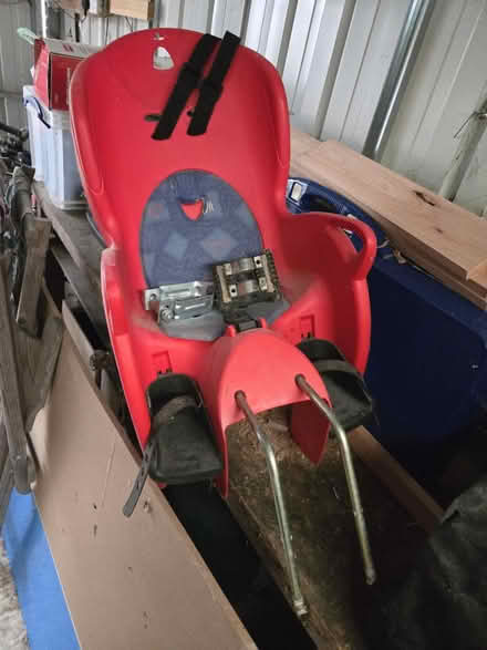 Photo of free Baby bike seat (Ford end) #1