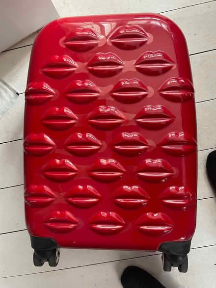 Photo of free Small Lulu Guinness “lips” trolley case (NW2) #1