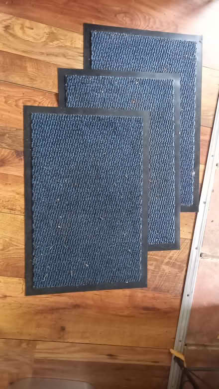 Photo of free Dark blue door mats (Knighton LE2) #1
