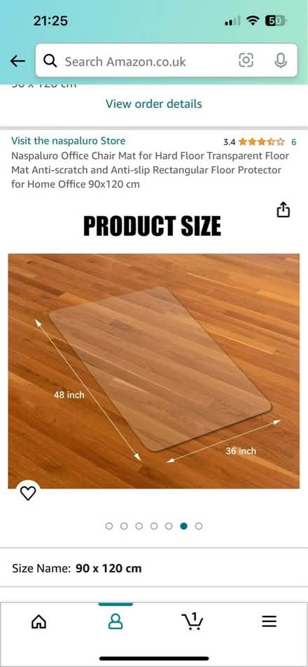 Photo of free Office floor protectors (Waterlooville PO7) #2
