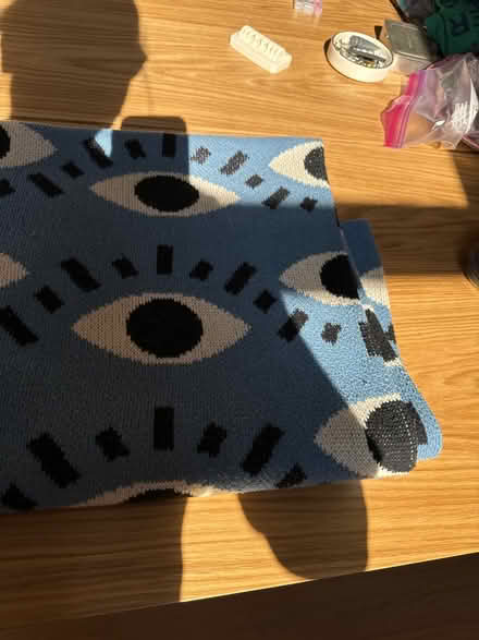 Photo of free Evil eye blanket (Flatiron) #1