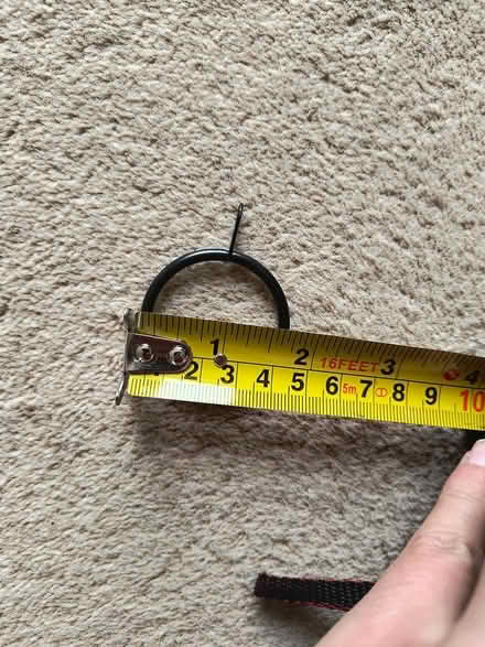 Photo of free 30 black matte curtain rings (Bedwell SG1) #2