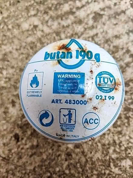 Photo of free Butan gas bottle (Florence Park OX4) #1