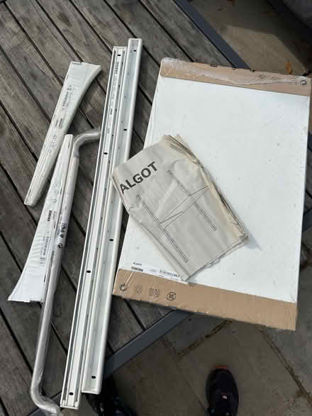 Photo of free IKEA Algot shelf & rail (Burpham, Guildford) #1