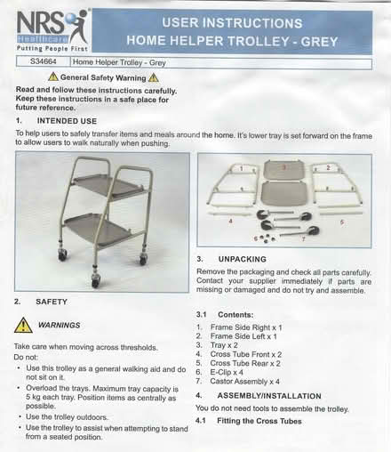 Photo of free Home Helper Trolley (Whitchurch-On-Thames RG8) #1
