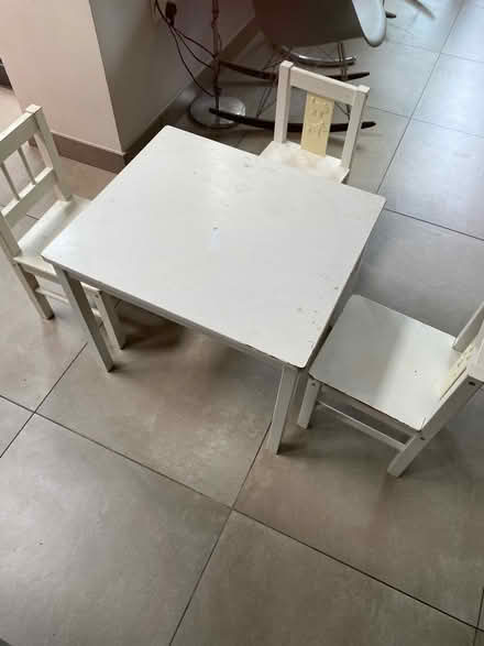 Photo of free Toddlers table and chairs (W4 Chiswick) #1