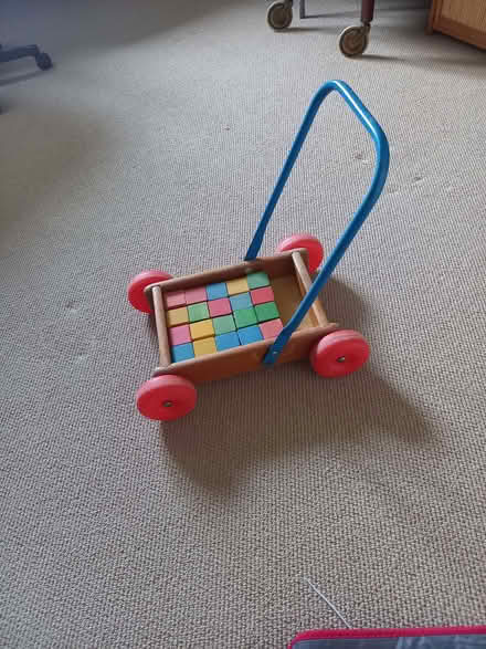 Photo of free Baby walker, original from 1950s (Raynes Park SW20) #1