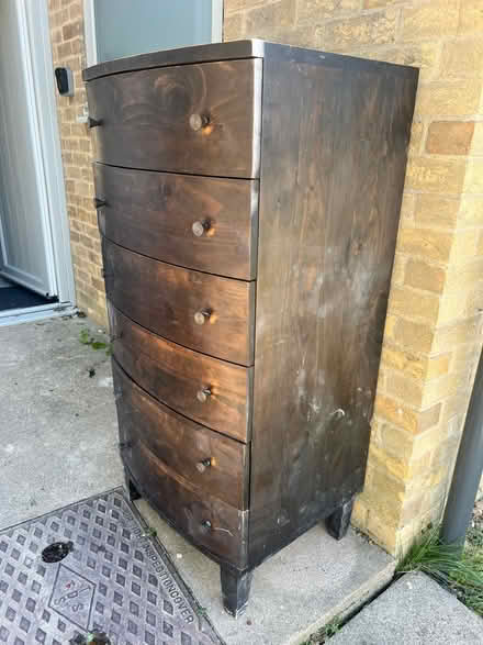 Photo of free Tall chest of drawers (Swavesey cb24) #4