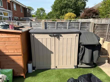 Photo of free Plastic bin store (PO13 Lee on solent) #2