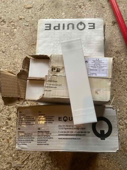 Photo of free Narrow white tiles (Linslade LU7) #1