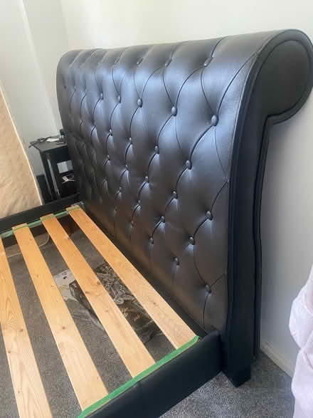 Photo of free King size bed frame (Lamorbey DA14) #3