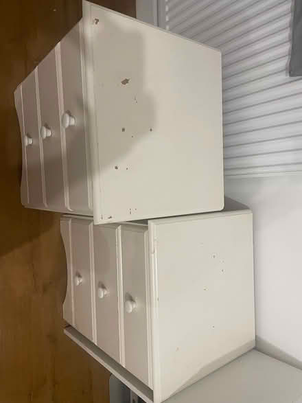 Photo of free x2 bedside tables (TW11) #2