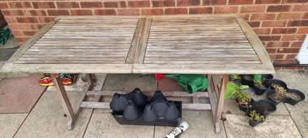 Photo of free Extending garden table (Allington, Maidstone ME16) #1