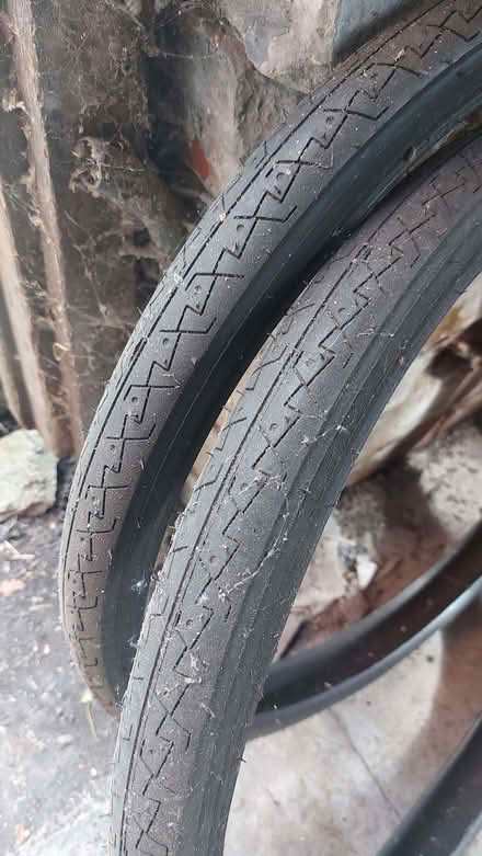 Photo of free Matching Pair Of New 24" Slick Bicycle Tyres (Tewkesbury GL20) #1