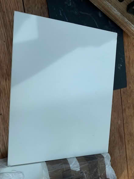 Photo of free 2 white floating shelves - new (Addlestone KT15) #2