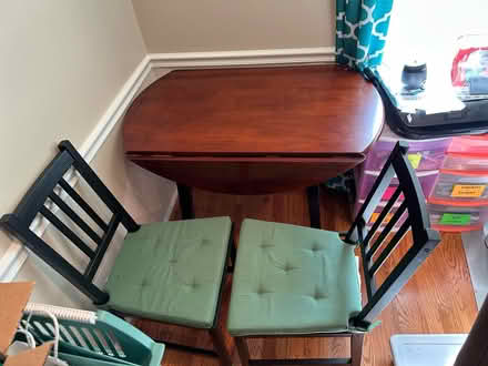 Photo of free Wooden Table and Chairs (Burke/West Springfield) #1