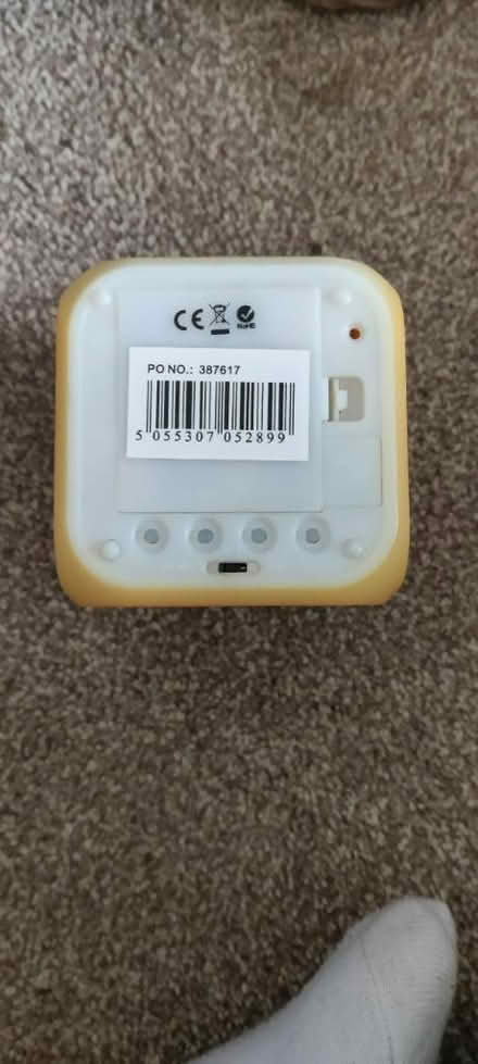 Photo of free Battery powered alarm clock (City of Derby) #2