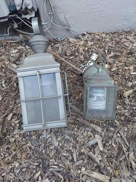 Photo of free 2 external house lamps (West San Jose) #1