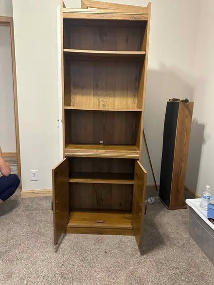 Photo of free Misc shelving cabinet tower (Milford, MI) #3