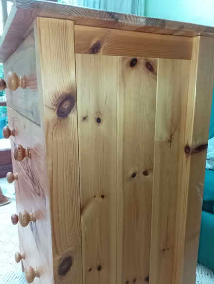 Photo of free Wooden chest of drawers (Hoole CH2) #1