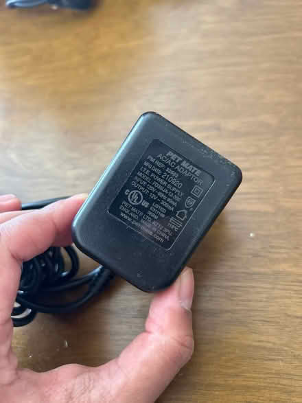 Photo of free AC adapter (Campbell) #2