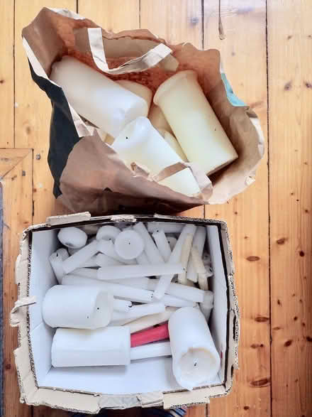Photo of free Used pillar and dinner candles (Stockbridge EH4) #1