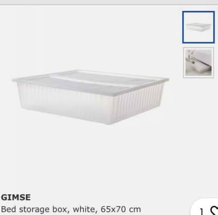Photo of free IKEA storage boxes (Deddington OX15) #1