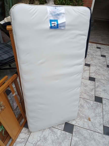 Photo of free Restmor Cot and Mothercare mattress (Hockley Heath CP B94) #3