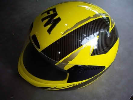 Photo of free FM Full Face Crash Helmet (Whitley SN12) #2
