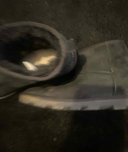 Photo of free Black shearling boots size 9 (Shenley Brook end MK5) #3